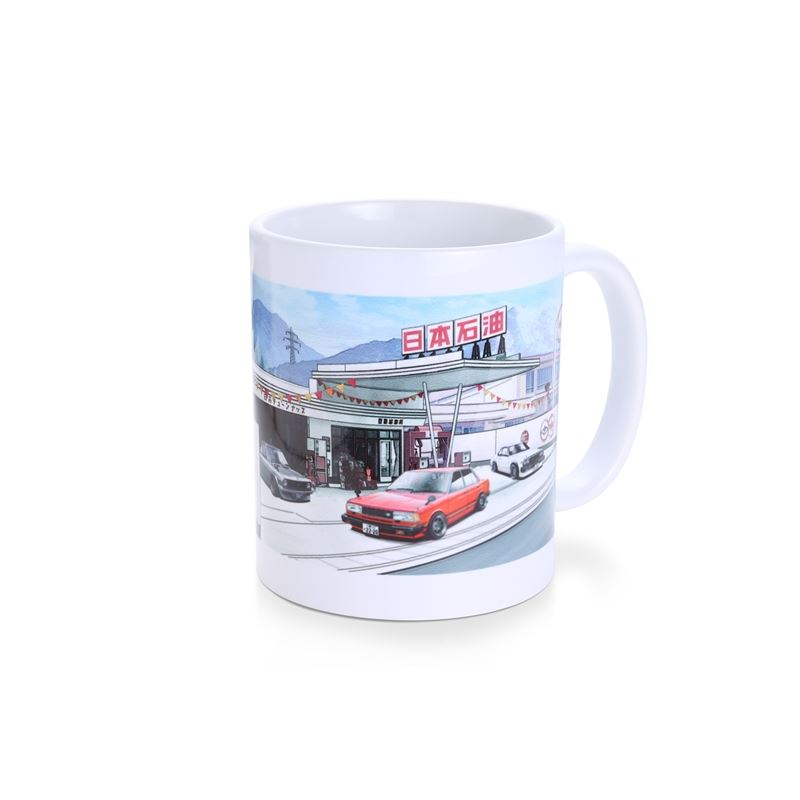 Tomei MUG WHITE B120/910/C210 GAS STATION(TG601A-N