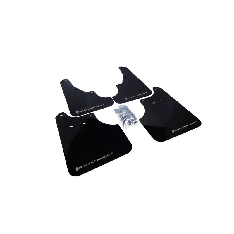 Rally Armor Black Mud Flap/Silver Logo for 2009 Su