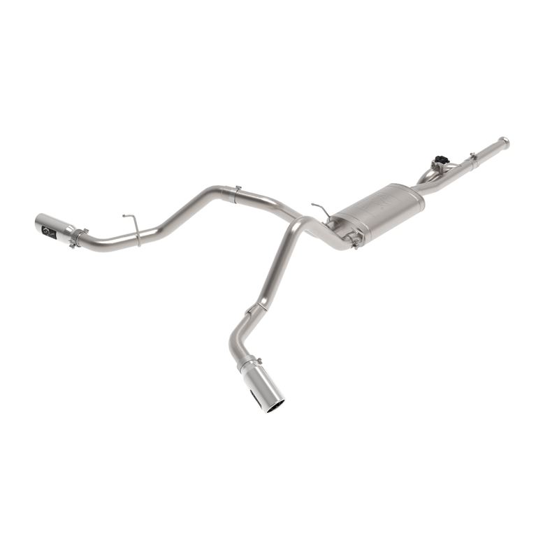 aFe Gemini XV 3 IN 304 Stainless Steel Cat-Back Ex