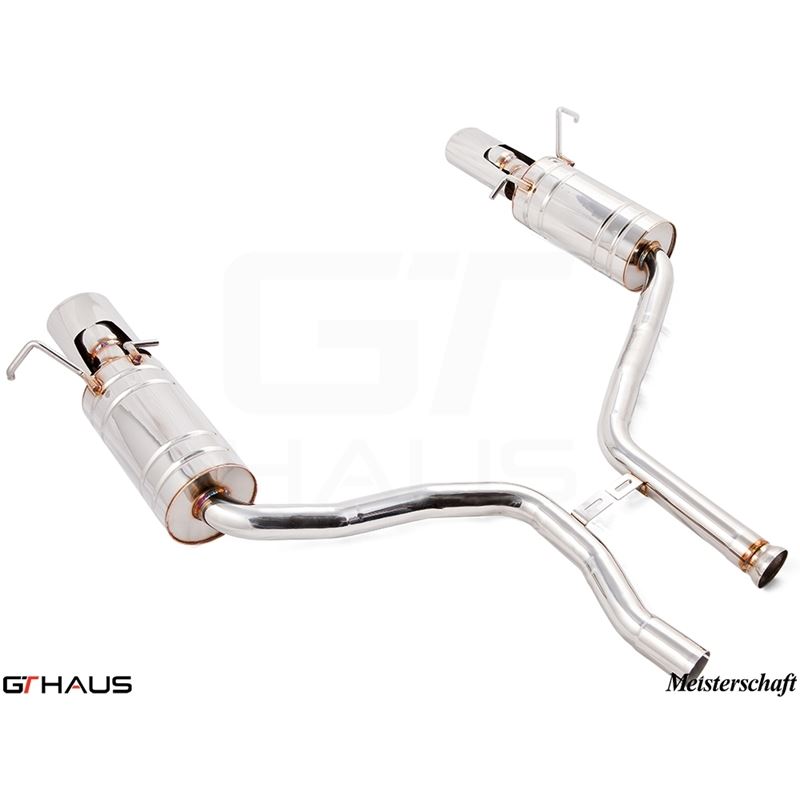 GTHAUS GT Racing Exhaust- Stainless- ME0241231