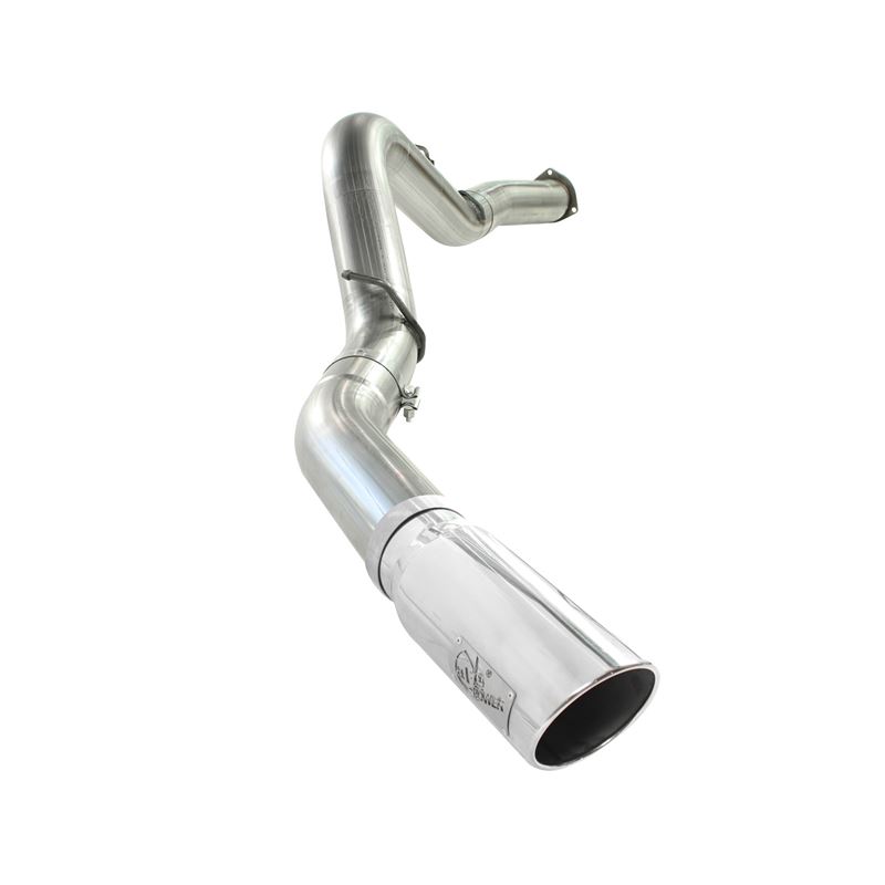 aFe Large Bore-HD 5 IN 409 Stainless Steel DPF-Bac