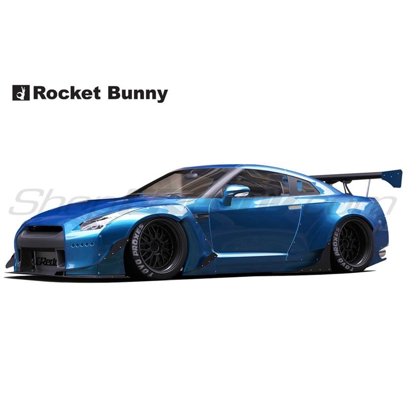 ROCKET BUNNY R35 V2 FRONT UPPER LIP (FRP) (1702063