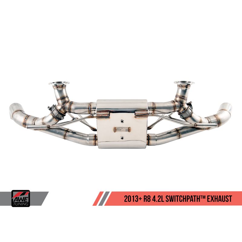 AWE SwitchPath Exhaust for Audi R8 4.2L Coupe (201