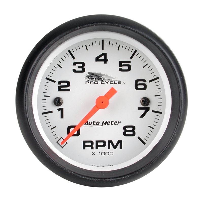 AutoMeter Pro-Cycle Gauge Tach 2 5/8in 8K Rpm 2and