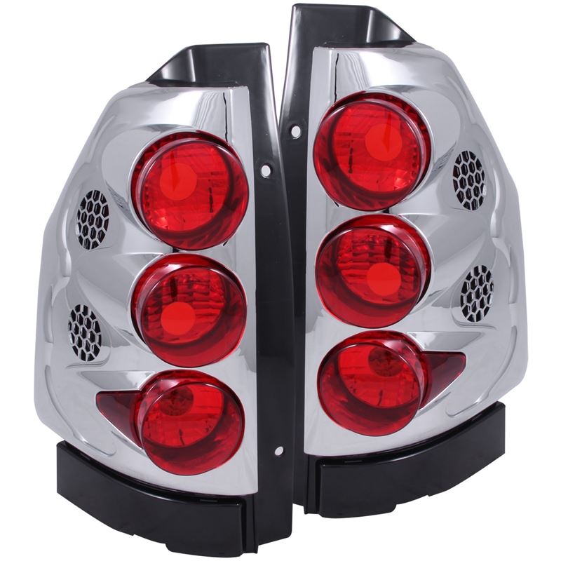 ANZO 2002-2008 Gmc Envoy Taillights Chrome (211091