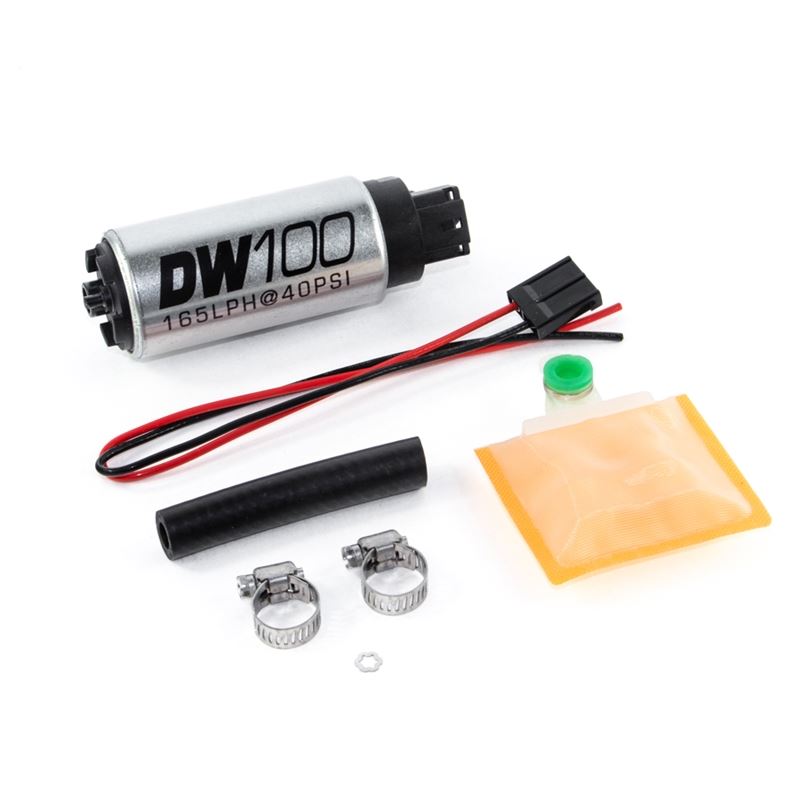 DW100 series, 165lph in-tank fuel pump w/ Universa