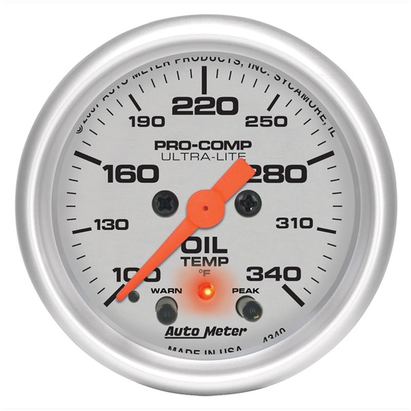 AutoMeter Ultra-Lite 2-1/16in./340 Degree F  Oil T
