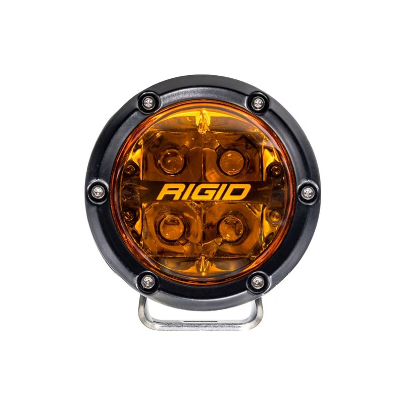 Rigid Industries 360-Series 4 Inch Spot with Amber
