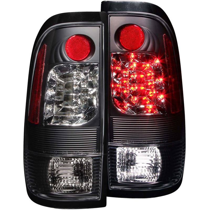 ANZO 1997-2003 Ford F-150 LED Taillights Black (31