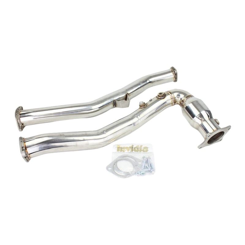 Invidia Auto Bottom High Flow Cat Front Pipe for 2
