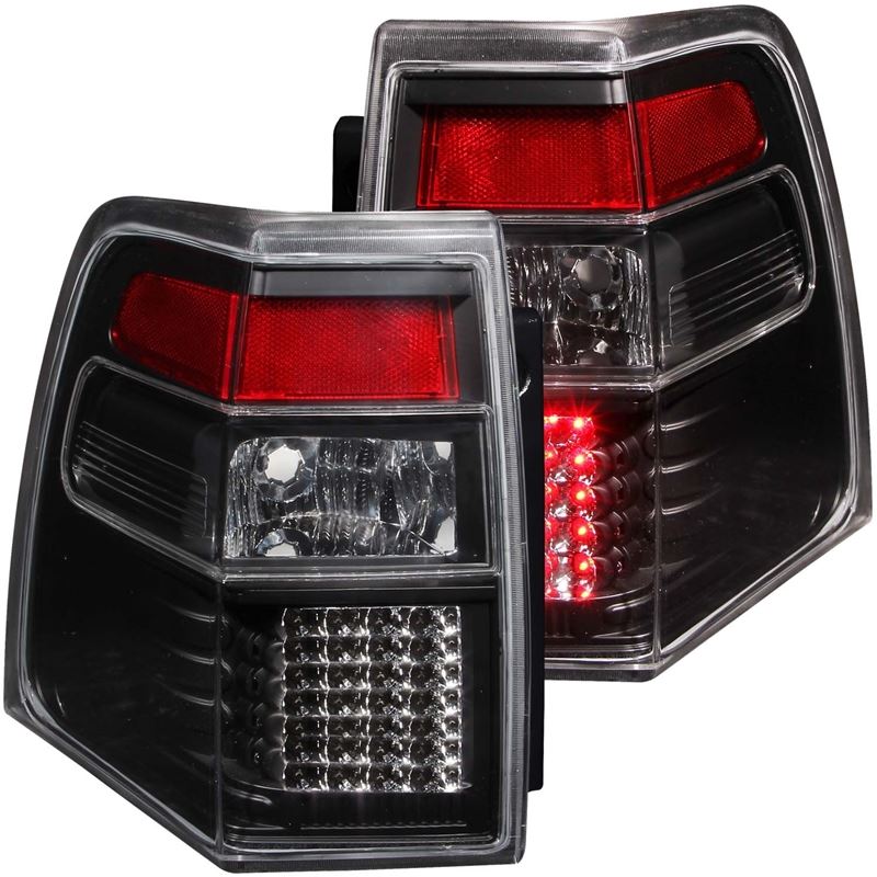 ANZO 2007-2014 Ford Expedition LED Taillights Blac