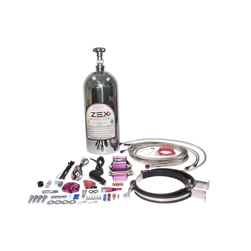 ZEX Dry Nitrous System with Polished Bottle for 19
