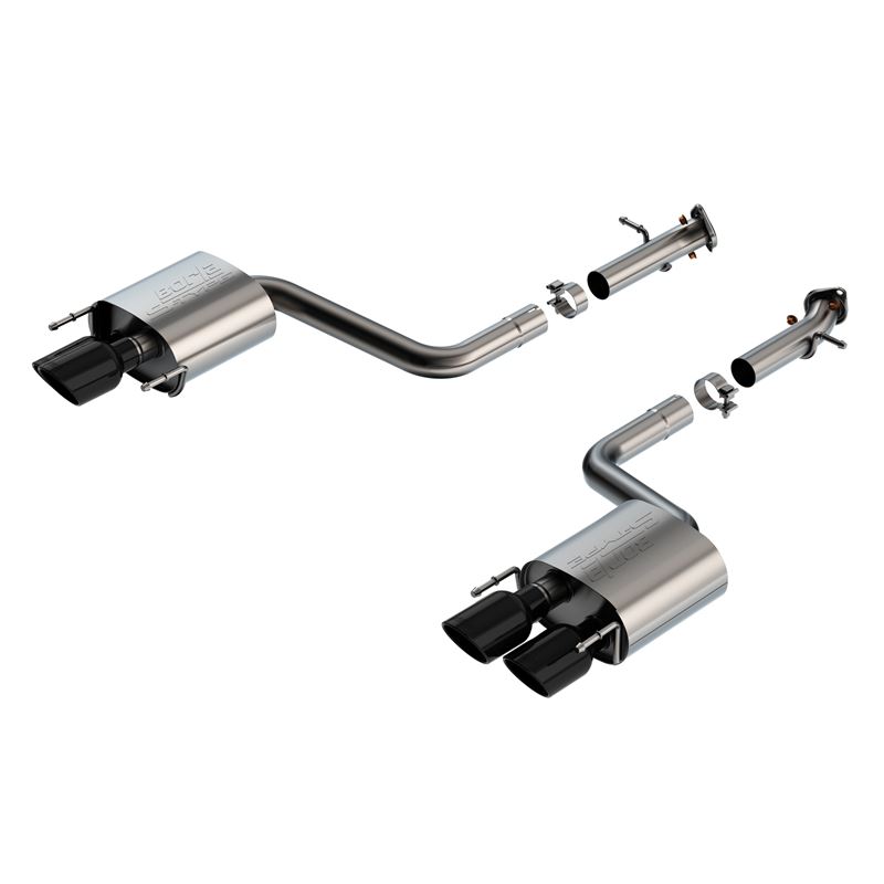 Borla Axle-Back Exhaust System S-Type - Black Chro