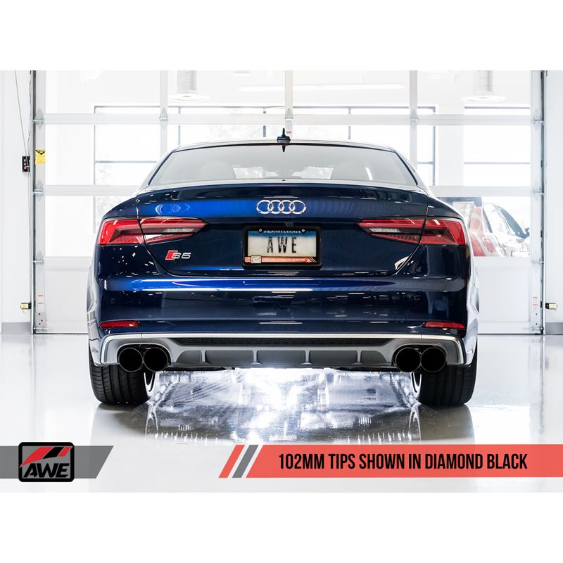 AWE Touring Edition Exhaust for Audi B9 S5 Coupe -