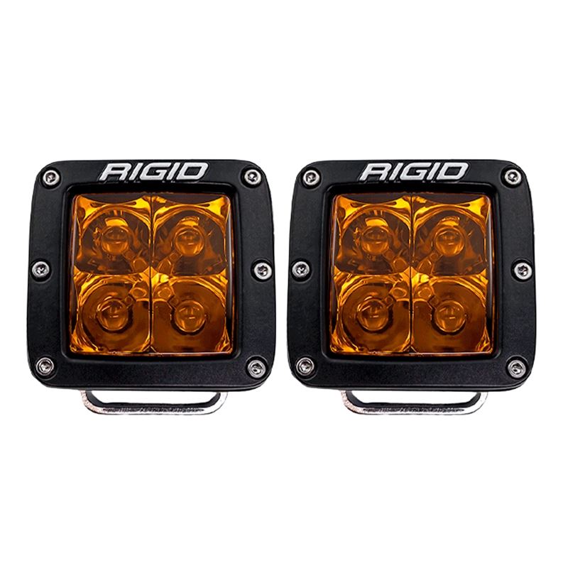 Rigid Industries D-Series Spot with Amber PRO Lens