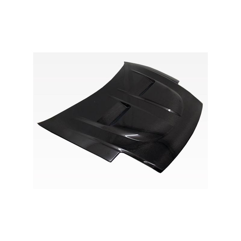 VIS Racing Xtreme GT Style Black Carbon Fiber Hood