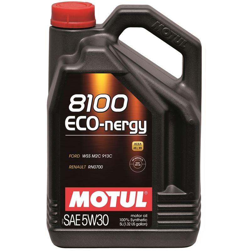 Motul 8100 ECO-NERGY 5W30 5L Synthetic Engine Oil