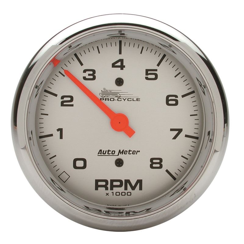 AutoMeter Pro-Cycle Gauge Tach 3 3/4in 8K Rpm 2and