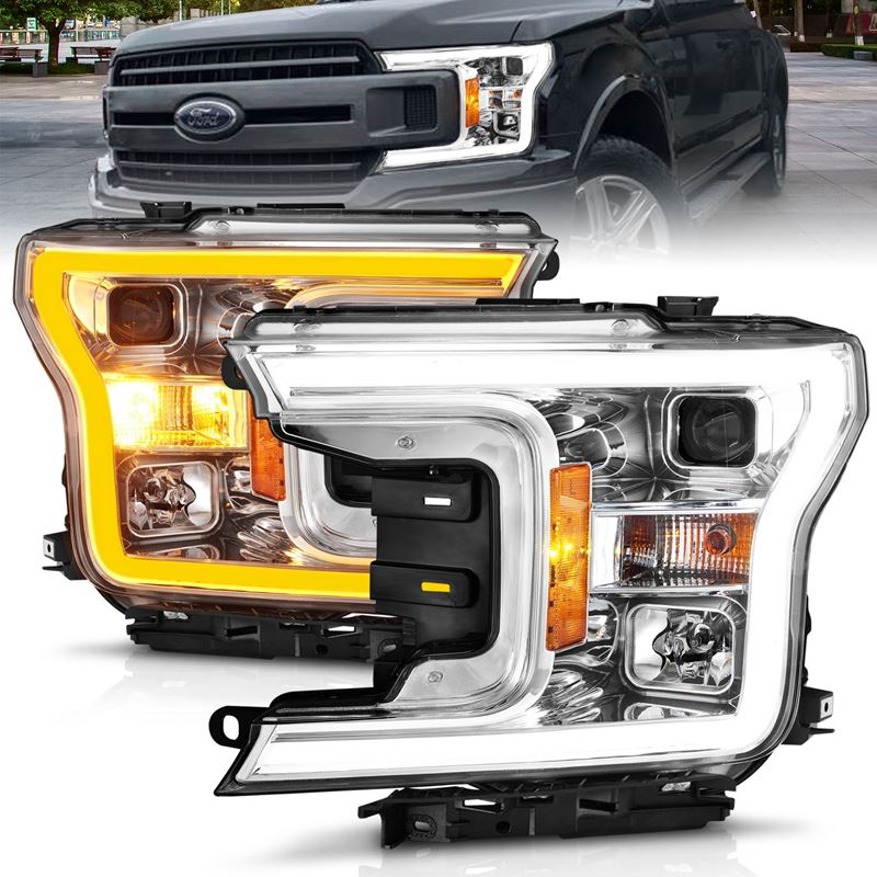 Anzo Projector Headlight Set for 2018-2020 Ford F-