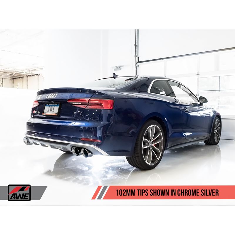 AWE Touring Edition Exhaust for Audi B9 S5 Coupe -