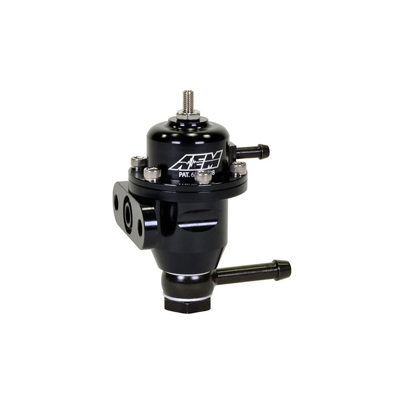 AEM Adjustable Fuel Pressure Regulator Black(25-30