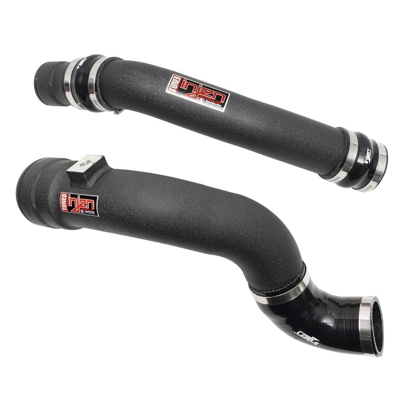 Injen SES Wrinkle Black Intercooler Pipes for 17-2