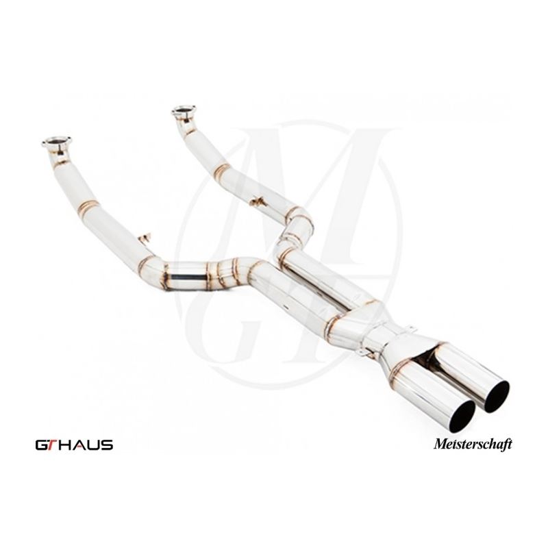 GTHAUS Full Cat-Back Bolt-On Pipe (LXR) with veloc