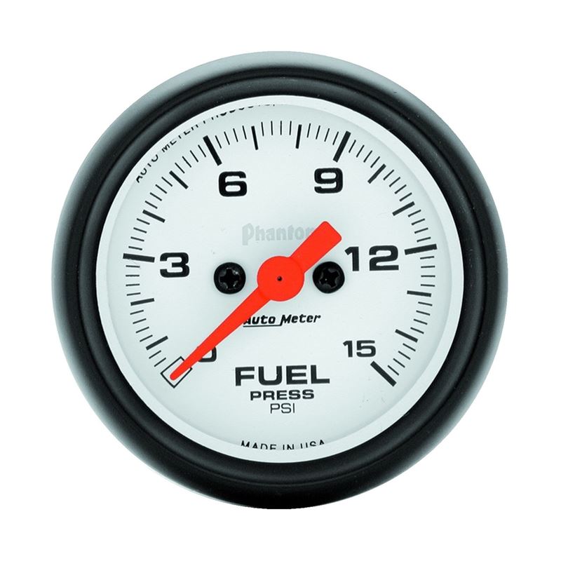 AutoMeter Phantom Fuel Pressure gauge 52mm 0-15 PS