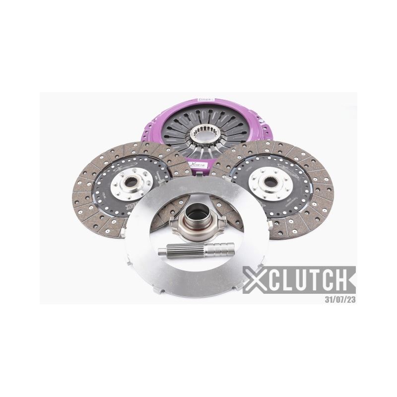 XClutch 9.00 in. Twin Solid Organic Clutch Discs (