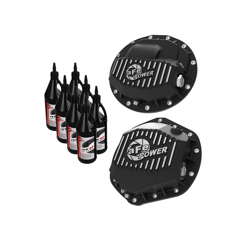 aFe Pro Series Front and Rear Differential Covers