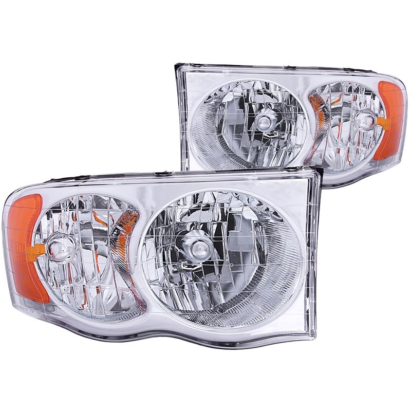 ANZO 2002-2005 Dodge Ram 1500 Crystal Headlights C