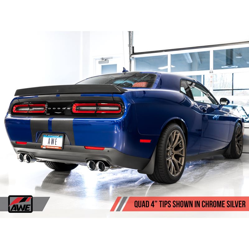 AWE Touring Edition Exhaust for 17+ Challenger 5.7