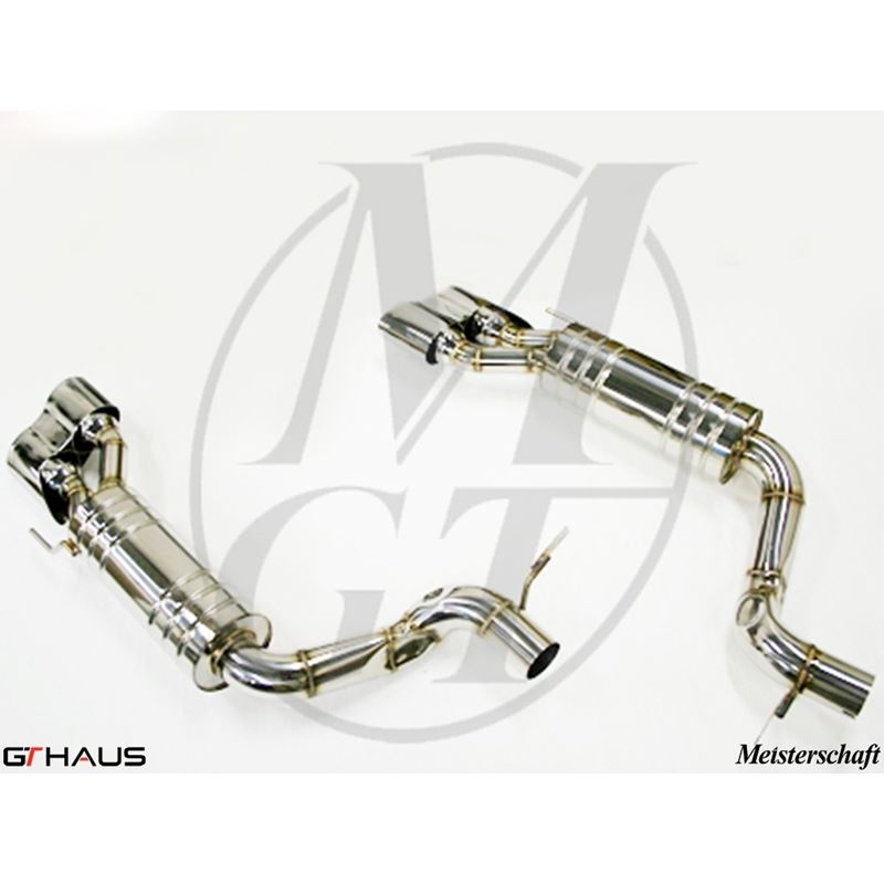 GTHAUS GT Racing Exhaust- Stainless- ME0811217