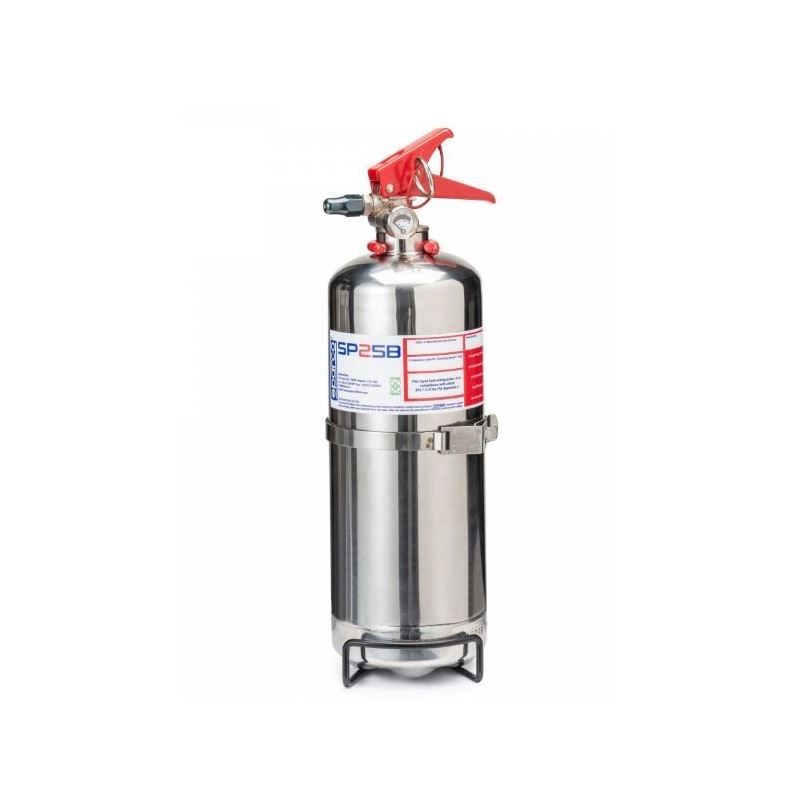 Sparco 2 Liter Handheld Steel NOVEC Extinguisher (