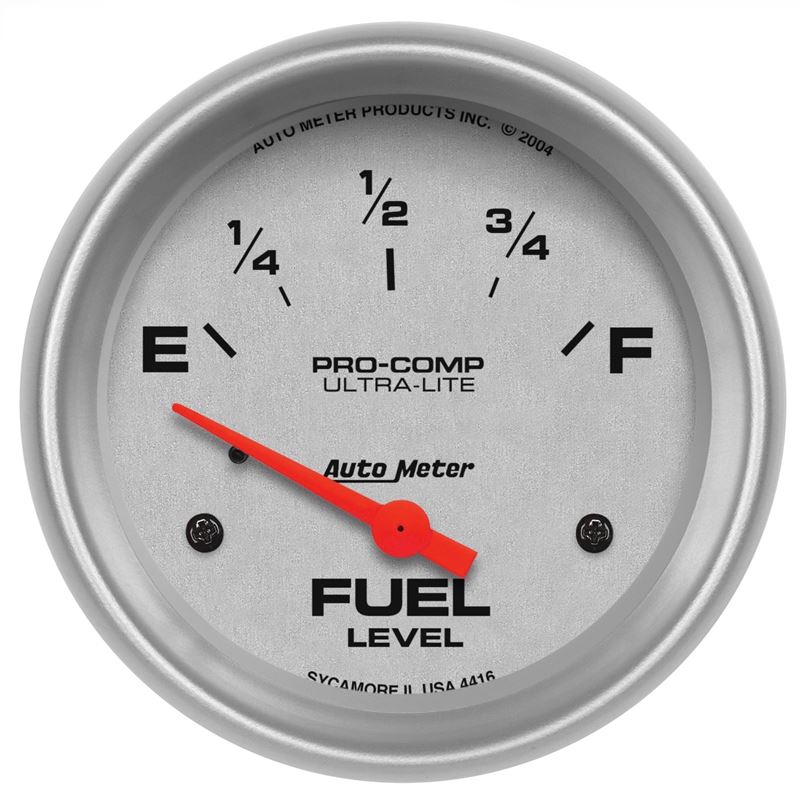 AutoMeter Ultra-Lite 52mm Electronic Fuel Level Ga