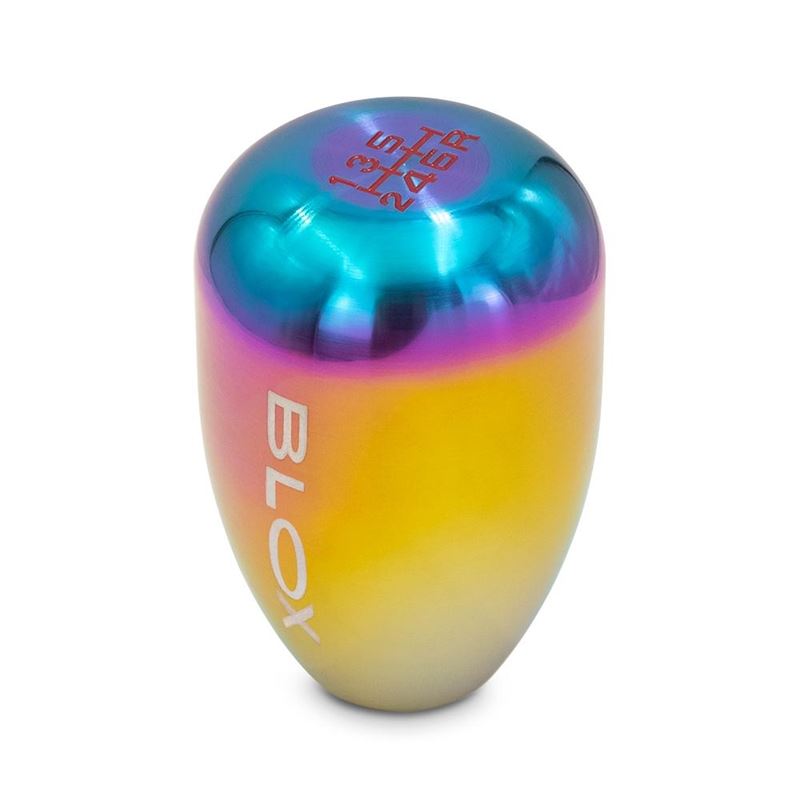 Blox Racing 6-Speed Billet Shift Knob - Neo Finish