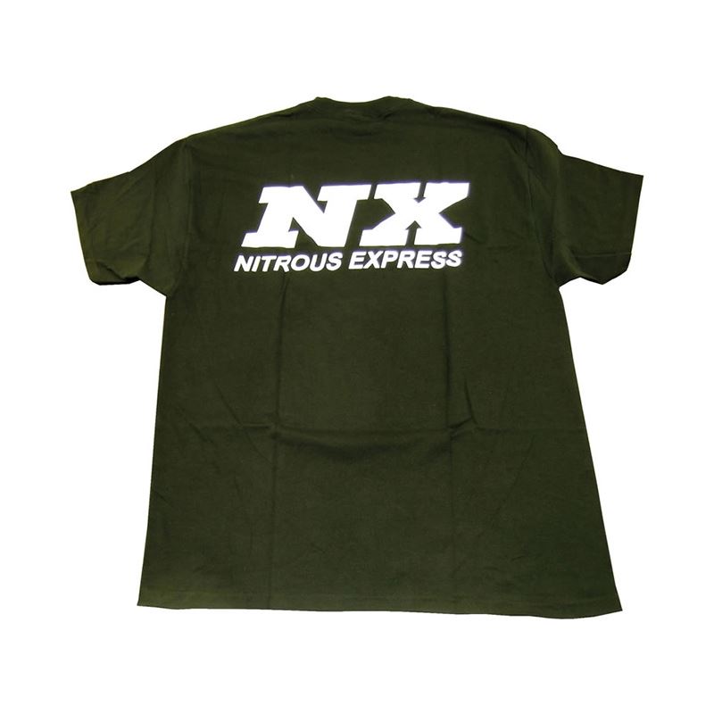 Nitrous Express MEDIUM BLACK T-SHIRT W/ WHITE NX (