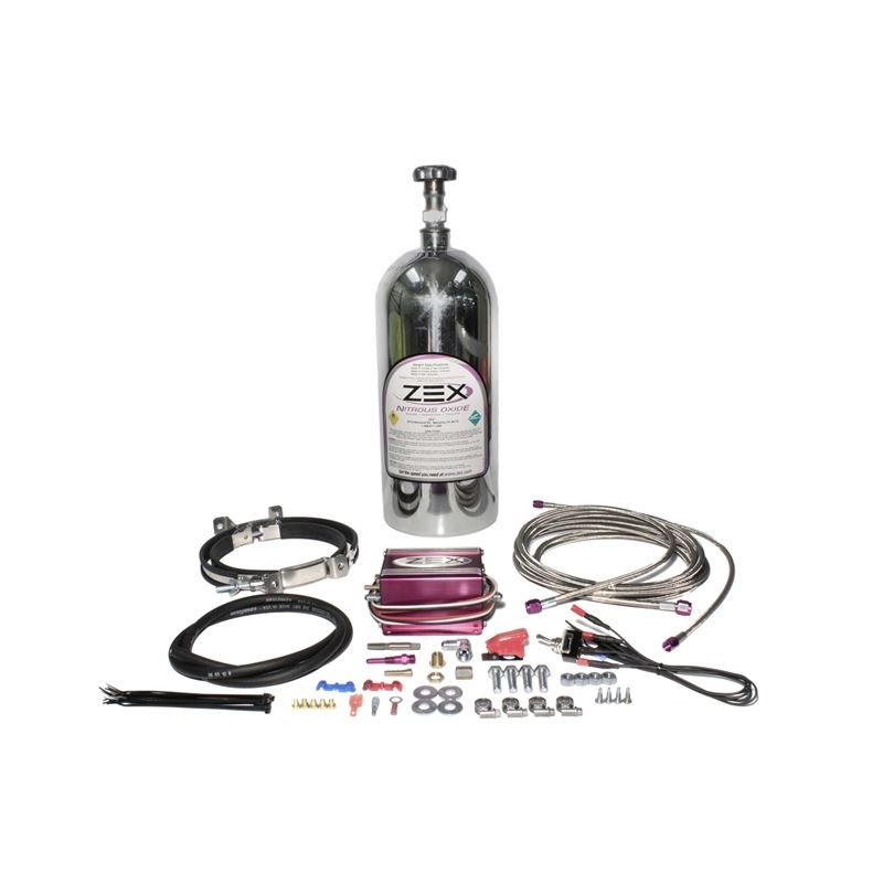 ZEX Dry Nitrous System with Polished Bottle for 19