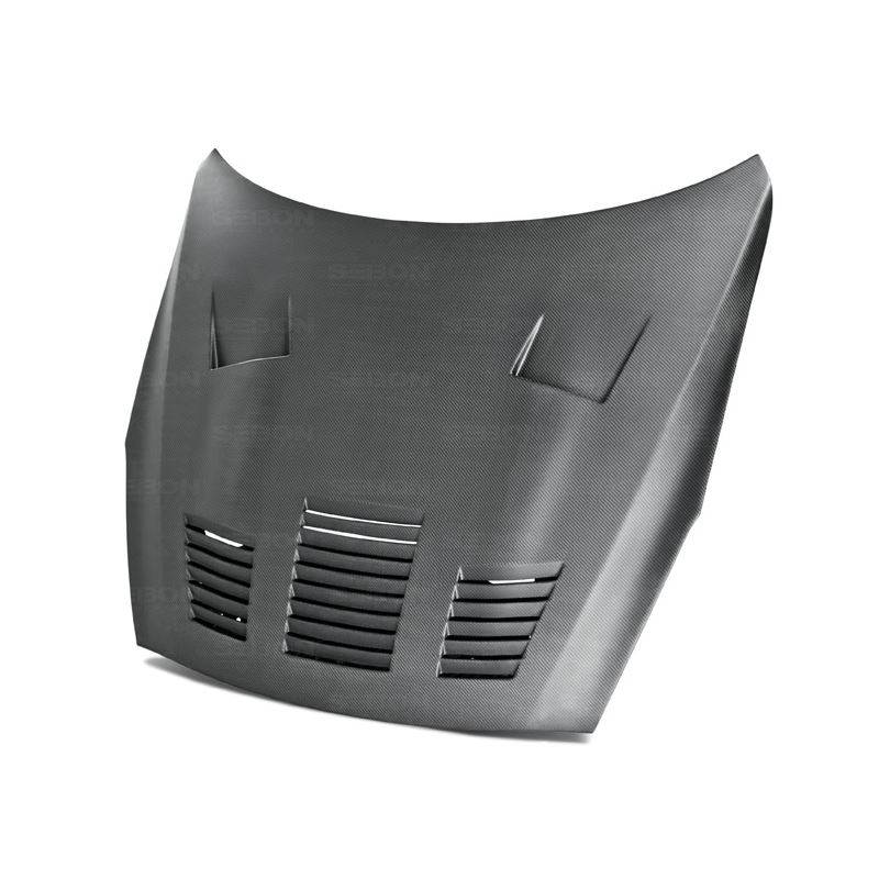 Seibon GT-style DRY CARBON hood for 2009-2015 Niss