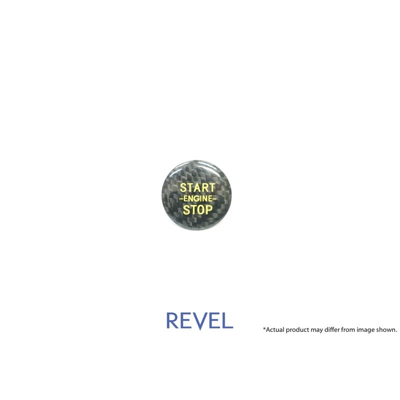 Revel GT Dry Carbon Engine Start Button Cover BLAC