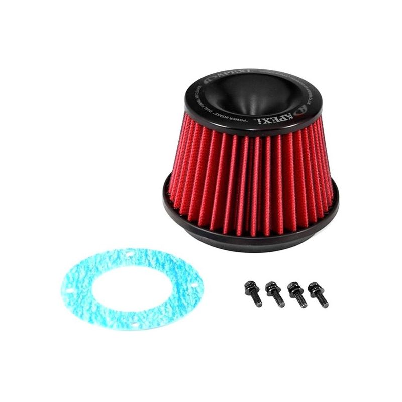 APEXi® 500-A023 - Power Round Tapered Red Air