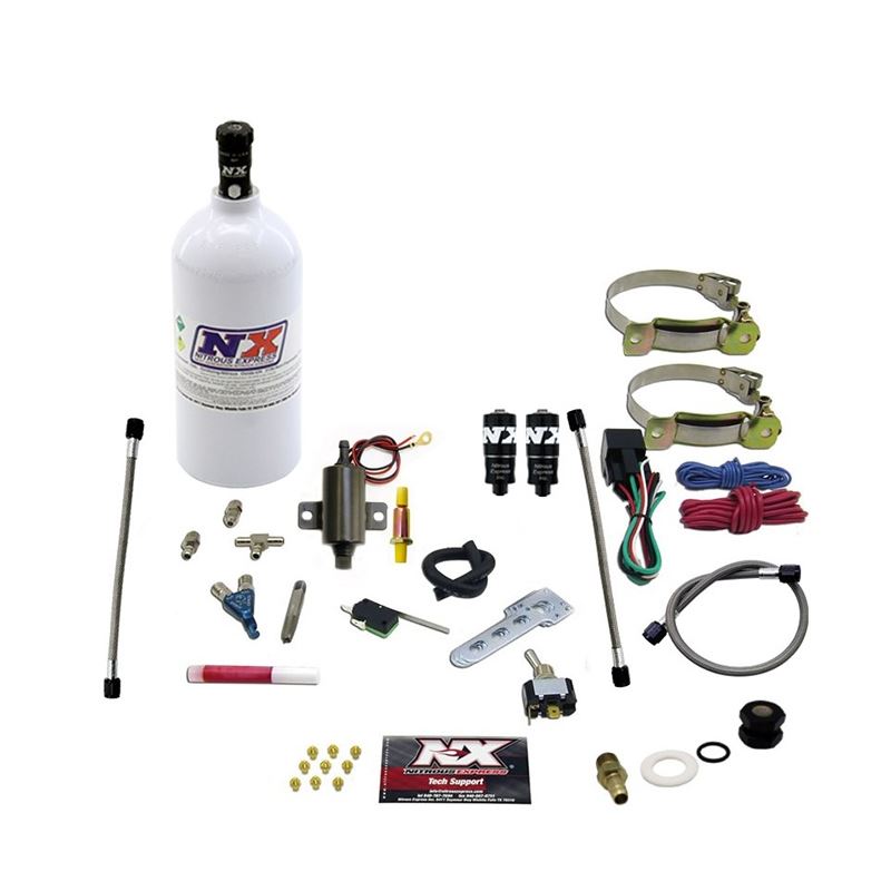 Nitrous Express 2 Cyl Piranha Nitrous Kit (V-Twins