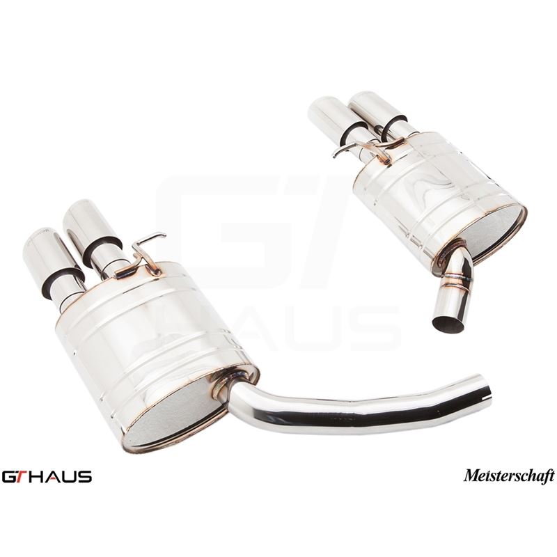 GTHAUS GT Racing Exhaust- Stainless- AU0711204