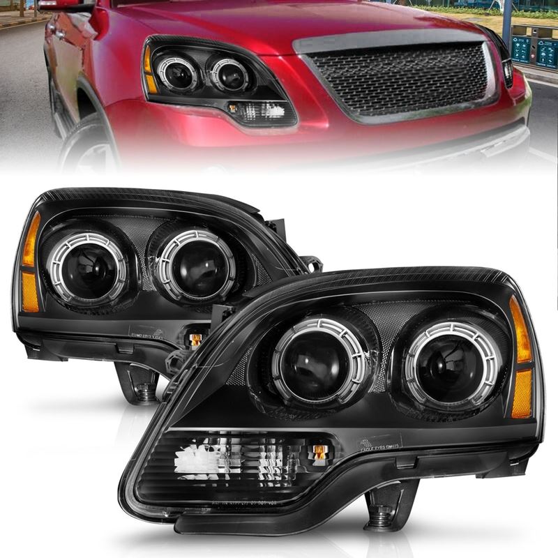 Anzo Projector Headlight Set for 2007-2012 GMC Aca