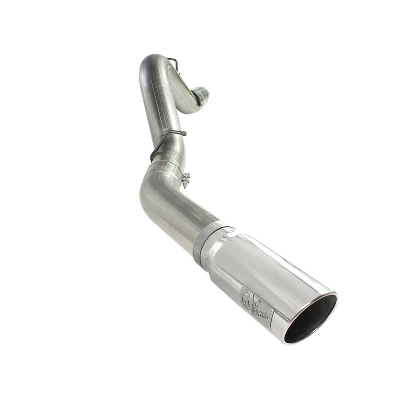 aFe Large Bore-HD 5 IN 409 Stainless Steel DPF-Bac