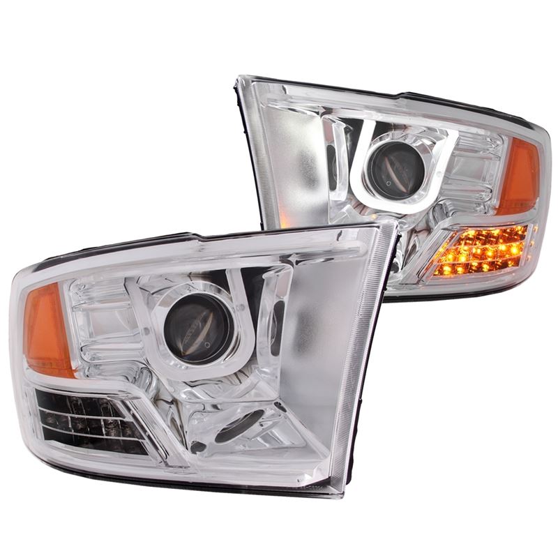 ANZO 2009-2016 Dodge Ram 1500 Projector Headlights