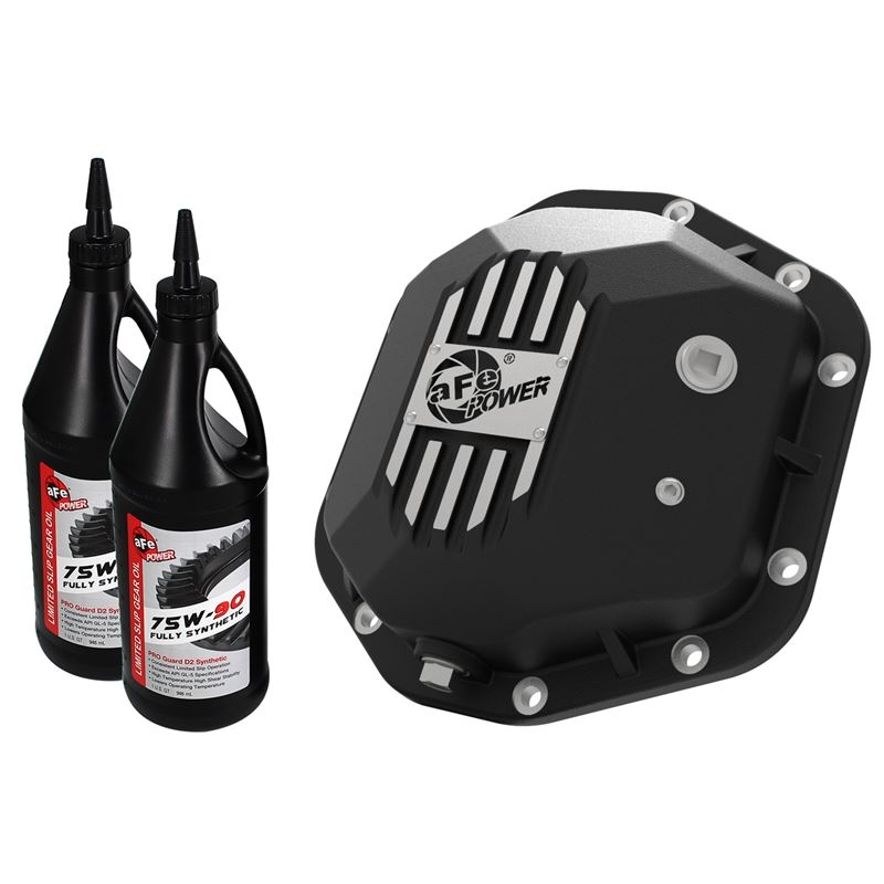 aFe Pro Series Dana 44 Rear Differential Cover Bla