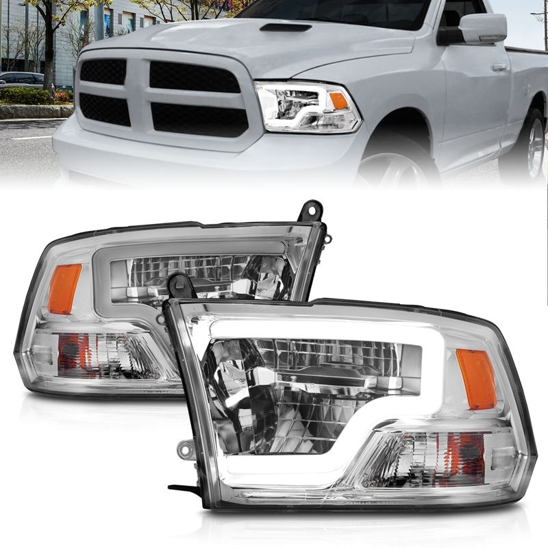 Anzo LED Projector Headlight Set for 2011-2018 Ram