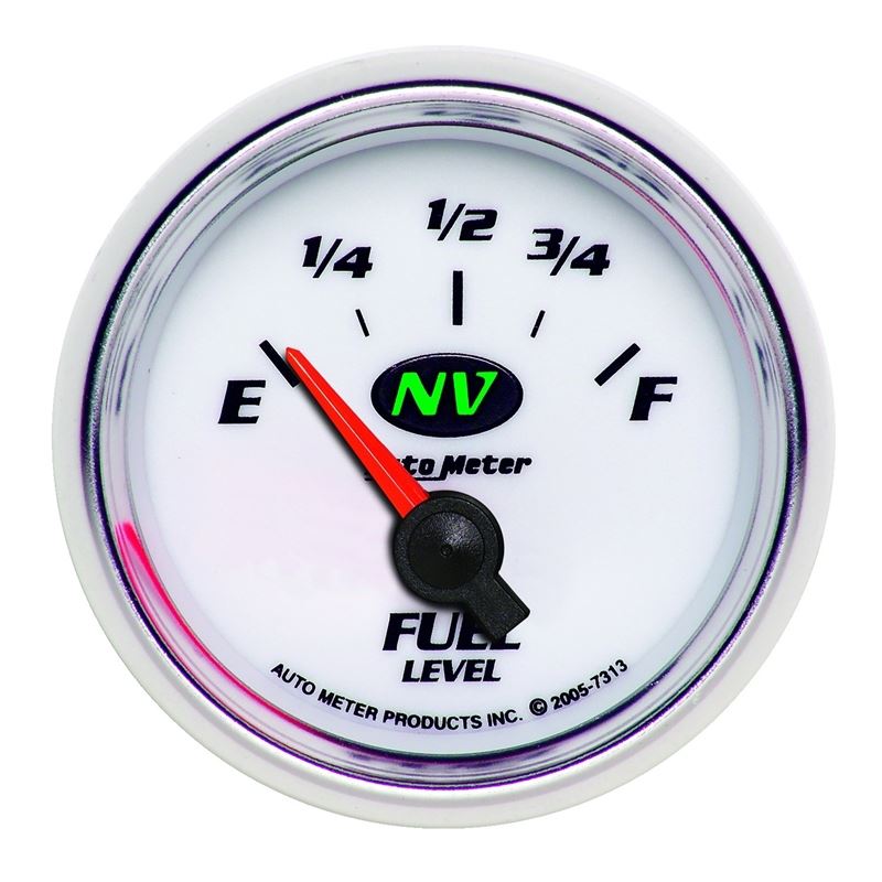 AutoMeter NV 2-1/16in 0 Ohms - Empty To 90 Ohms -
