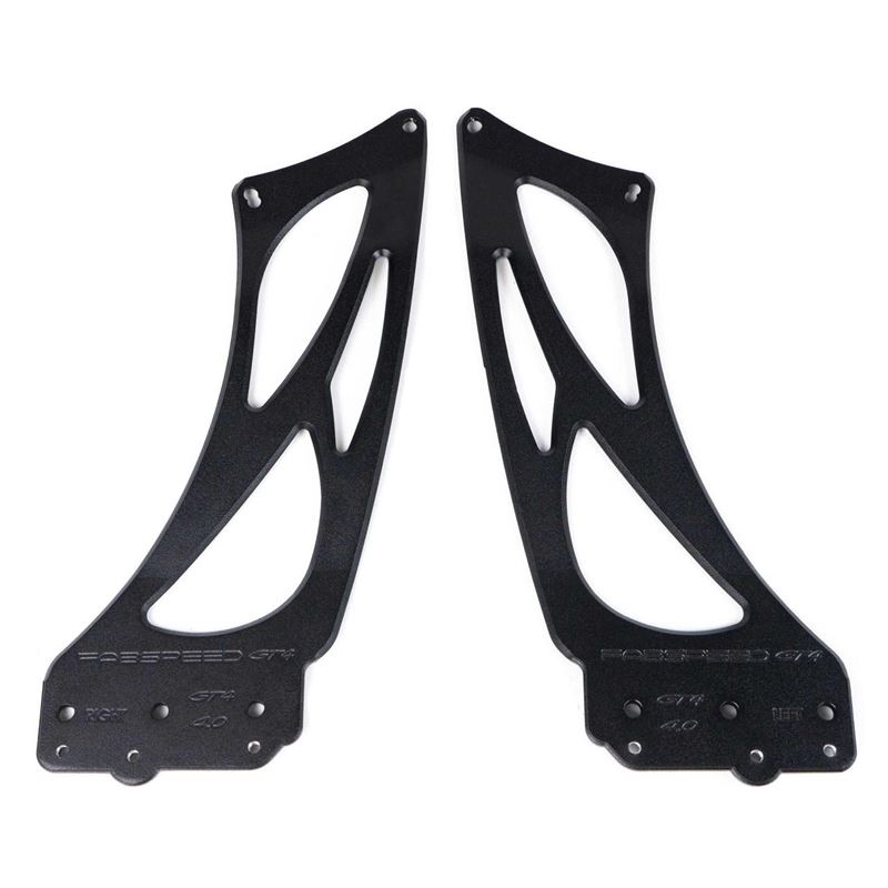 Fabspeed 981/718 Cayman GT4 Monoblock Wing Risers